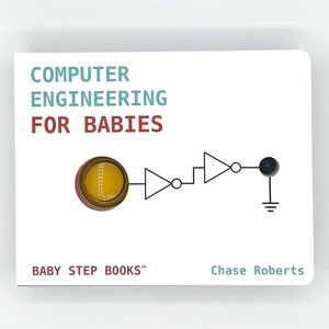 NEW Computer Engineering for Babies - Set of 2 Interactive Books